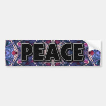 Winter Blues, Peace Bumper Stickers
