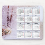 Winter Calendar For 2013 Mousepad