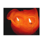 Winter candle Photo Colette postcards