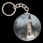 Winter Church: www.AriesArtist.com keychains