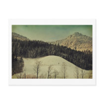 Winter composer 4 - postcard
