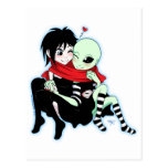 Winter Cuddle PostCard