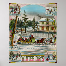 Winter Days Poster