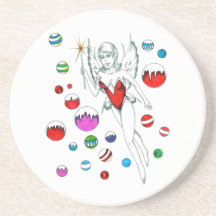 Winter Faerie Coaster