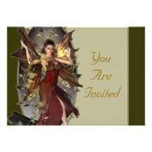 Winter Faerie Event Invites