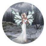 Winter Fairy D4 Fantasy Stickers