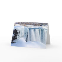 Winter Falls Greeting Card