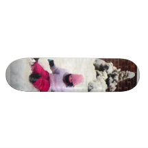 Winter Fun Skateboard