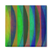 winter gradient fridge magnets