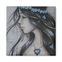 Winter Heart Magnet