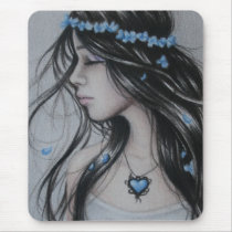 Winter Heart Mousepad