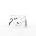 Winter Holiday Greeting Note Card