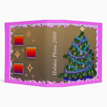 winter holiday photobook 3 ring binders