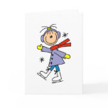 Winter Ice Skating cards