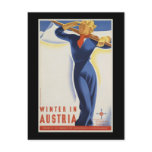 Winter in Austria Post Card