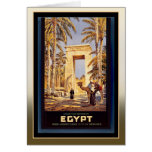 Winter in Egypt Greeting Card