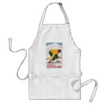 Winter in Switzerland Vintage Travel Poster Aprons