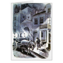 Winter In The City Greeting Card