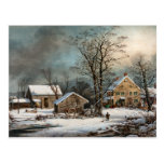 Winter in the Country, A Cold Morning Postcards