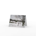 Winter Landscape Notecard