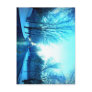 Winter landscape post card