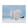 Winter Landscape: Postcard