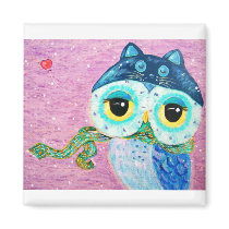 Winter Love Magnet