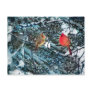 Winter love, postcard