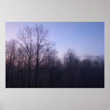 Winter Moon Print