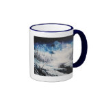 Winter Moon snow scene on customizable products Coffee Mugs