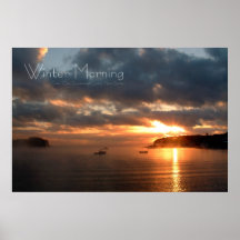 Winter Morning Posters