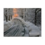 Winter Morning Sunshine Photography Postcard