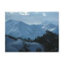 Winter Mountains Postcard
