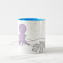 Winter Octopus Mug
