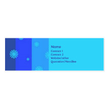 Winter of 74 business cards