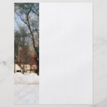 Winter on My Street Flyer Design