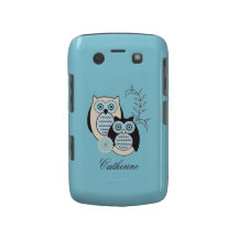Winter Owls BlackBerry Bold Case-Mate Barely There