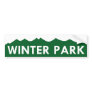 Winter Park Colorado Bumper Sticker
