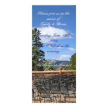 Winter Park Lodge program Custom Rack Card
