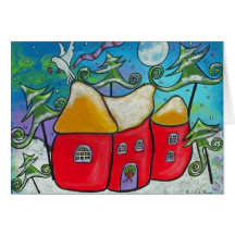 Winter Peace Christmas Card