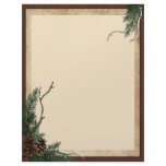 Winter Pine Stationary - Flyer letterhead