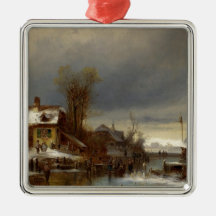 Winter Pleasure - Wintervergnugen Christmas Ornaments