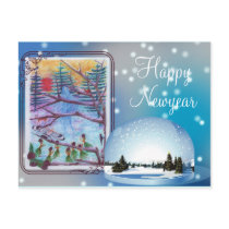 Winter, Post Card