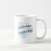 Winter Princess Coffee Mugs