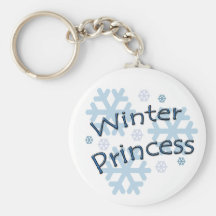 Winter Princess Keychains