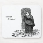 Winter Princess Mousepad