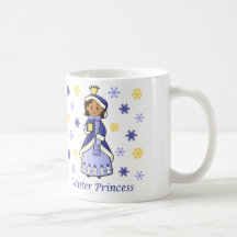 Winter Princess Mugs