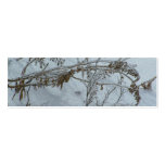 Winter Reflections Bookmark Business Card