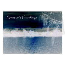 Winter Reservoir Card