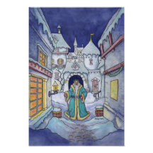 winter returns holiday photo print
